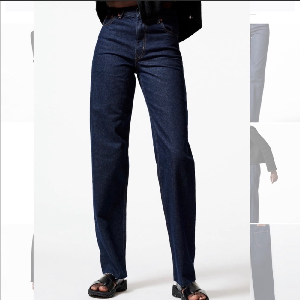NWT‎ ZARA ZW FULL LENGTH JEANS